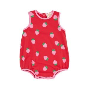 The Beaufort Bonnet Company - Sanibel Strawberry Patton Play Bubble
